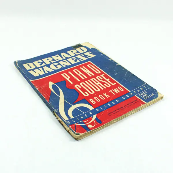 Bernard Wagness Piano Course Book Two c1939 Oliver Ditson