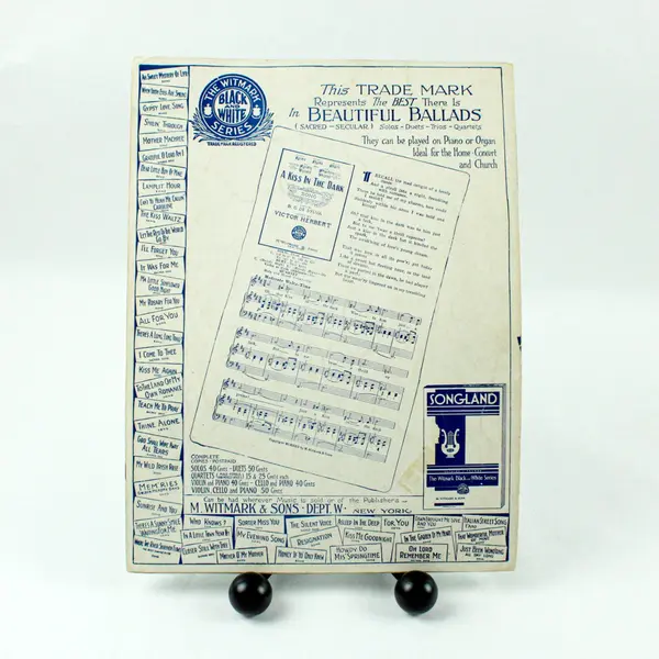 Mr. Dodd Takes the Air Remember Me Sheet Music Cover Artwork