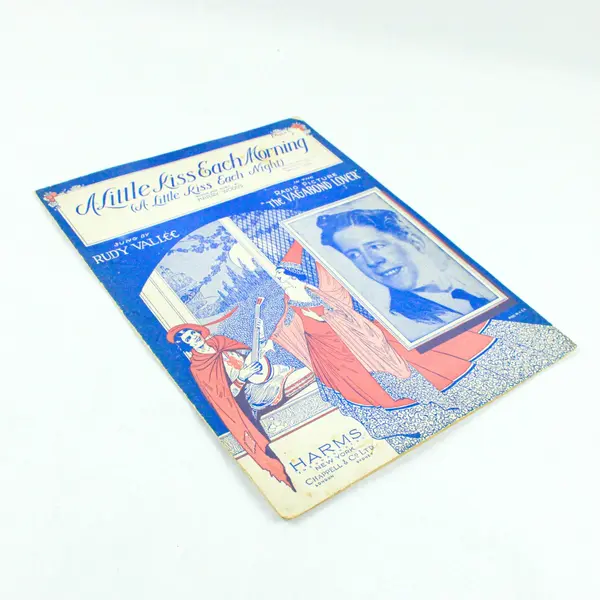 A Little Kiss Each Morning Sheet Music Rudy Vallée From The Vagabond Lover