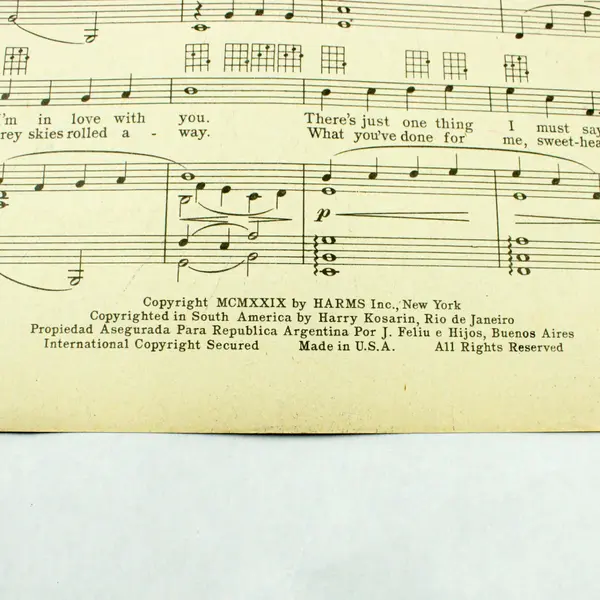 A Little Kiss Each Morning Sheet Music Rudy Vallée From The Vagabond Lover
