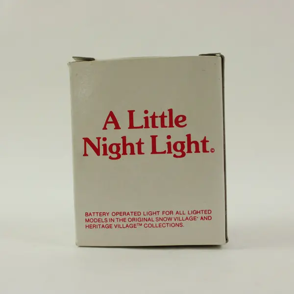 Vintage Department 56 A Little Night Light #9926-0 Battery Operated