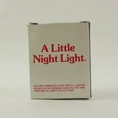 Vintage Department 56 A Little Night Light #9926-0 Battery Operated