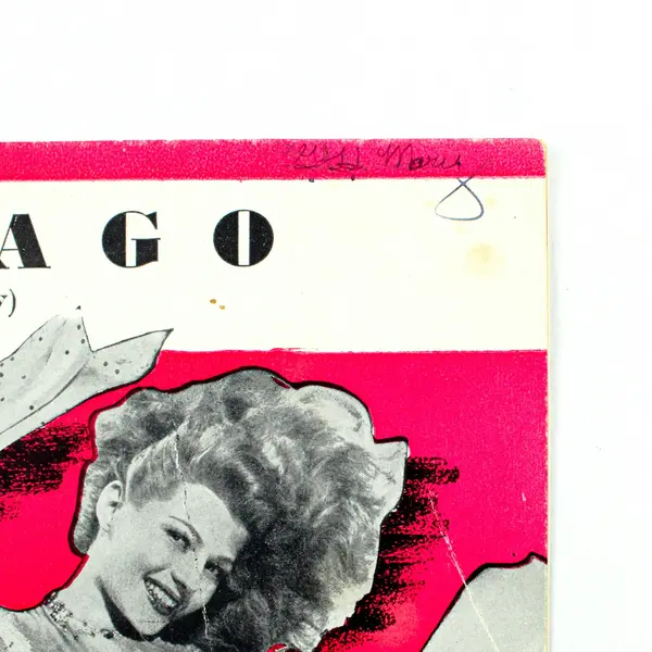 Long Ago & Far Away Sheet Music Rita Hayworth Gene Kelly Cover Girl