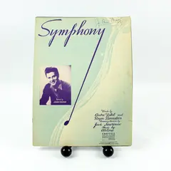 Vintage Symphony Sheet Music Johnny Desmond Vocalist Music Ephemera