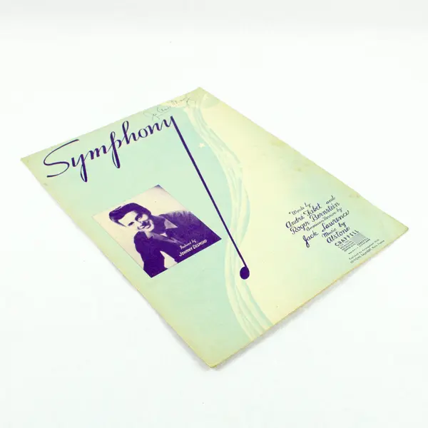 Vintage Symphony Sheet Music Johnny Desmond Vocalist Music Ephemera