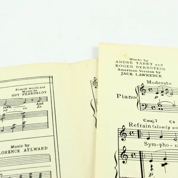 Vintage Symphony Sheet Music Johnny Desmond Vocalist Music Ephemera
