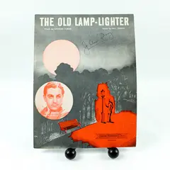 The Old Lamp-Lighter 1946 Sheet Music Charles Tobias Shapiro Bernstein