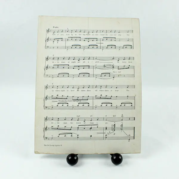 The Old Lamp-Lighter 1946 Sheet Music Charles Tobias Shapiro Bernstein