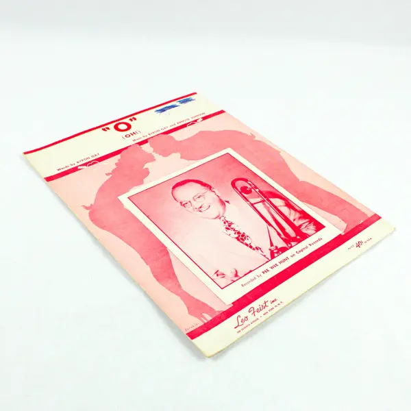 1953 O (Oh!) Sheet Music Pee Wee Hunt Capitol Records