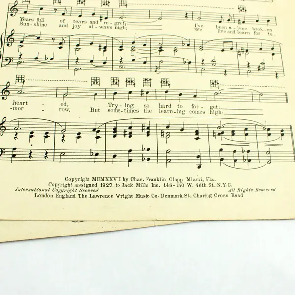 Girl of My Dreams Ukulele Sheet Music Jack Mills Illustrated Cover