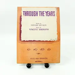 Vintage Through the Years Sheet Music Edward B. Hyman Vincent Youmans