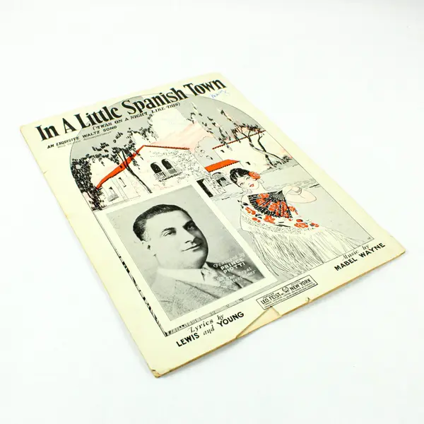 In A Little Spanish Town Sheet Music Mabel Wayne Lewis & Young Feist