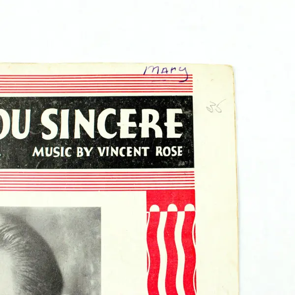 Vintage 1931 Were You Sincere Sheet Music Abe Lyman Orchestra