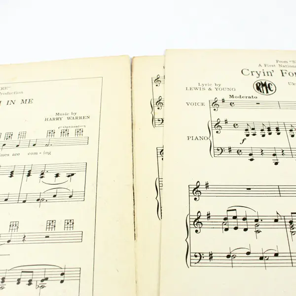 1930 Cryin' For The Carolines Sheet Music Spring Is Here Movie Remick