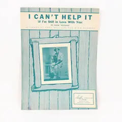 Hank Williams I Can't Help It (If I'm Still in Love With You) Sheet Music