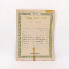 Easy Waltzes First Grade Piano Solo Sheet Music McKinley Publishers
