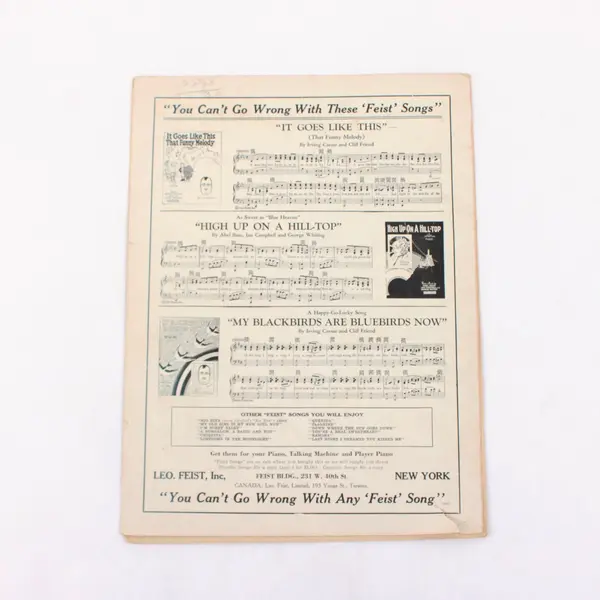 I Want A Yes Girl Vintage Sheet Music Irving Caesar Cliff Friend Ed Lowry