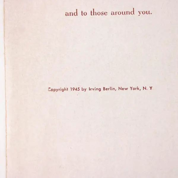 Irving Berlin Waltzes Sheet Music Piano Color Illustrated Cover