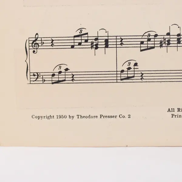 The Acrobats Piano Solo Sheet Music Anne Robinson 110-40113 Presser