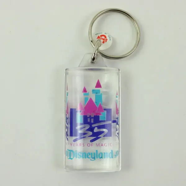 Union Disneyland 35 Years of the Magic Castle Keychain