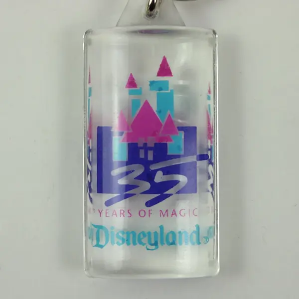 Union Disneyland 35 Years of the Magic Castle Keychain