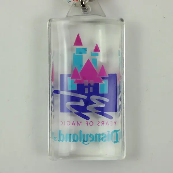 Union Disneyland 35 Years of the Magic Castle Keychain