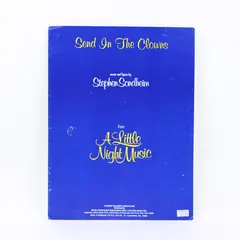 Send in the Clowns Stephen Sondheim Piano Vocal Sheet Music