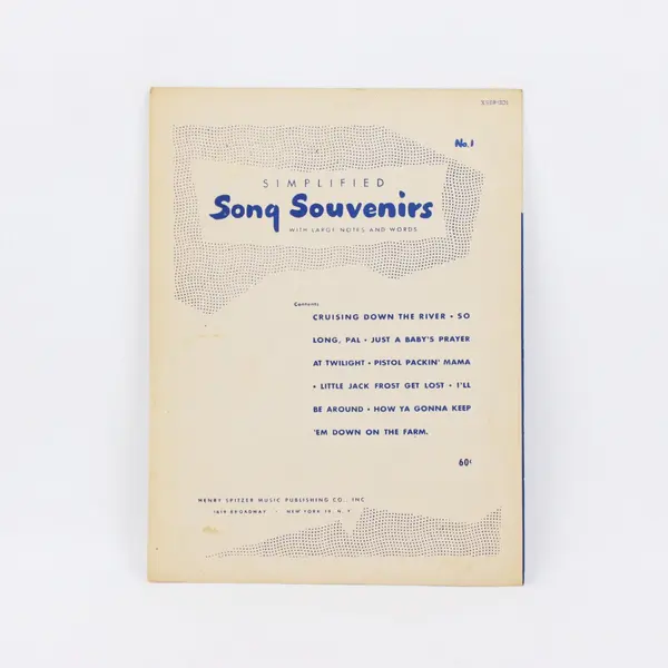 Old Soldiers Never Die Sheet Music Vaughn Monroe Warock Music