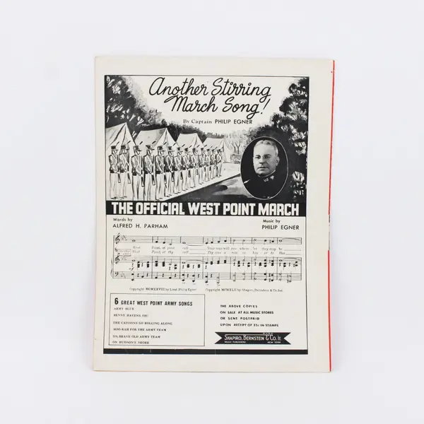 The Caissons Go Rolling Along Ten Gentlemen From West Point Sheet Music