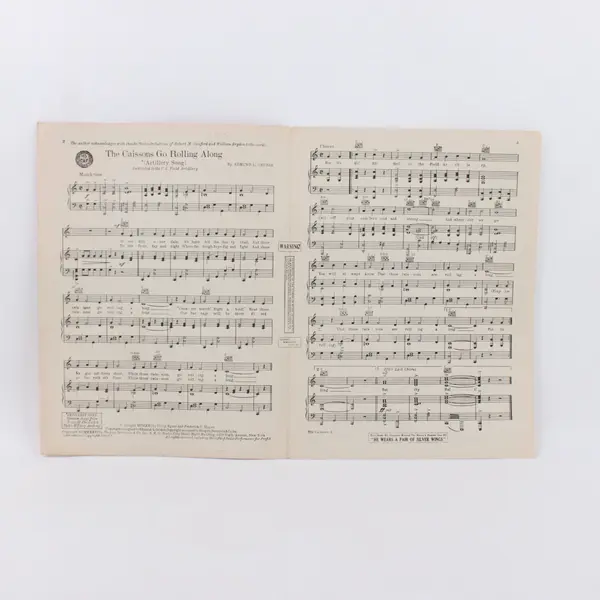 The Caissons Go Rolling Along Ten Gentlemen From West Point Sheet Music