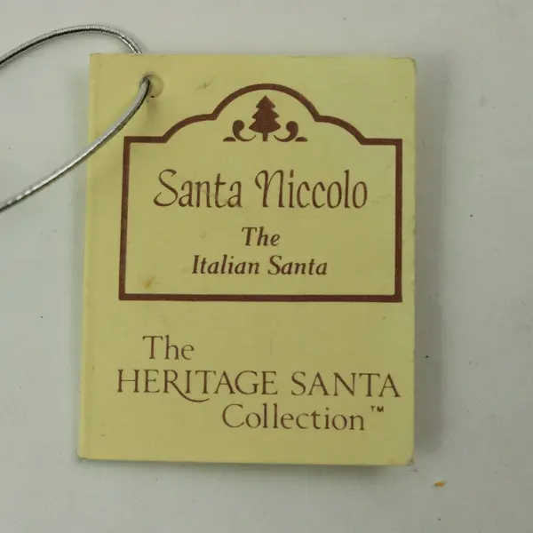 Midwest Importers Santa Niccolo Italian Santa Heritage Collection Figurine w/Tag