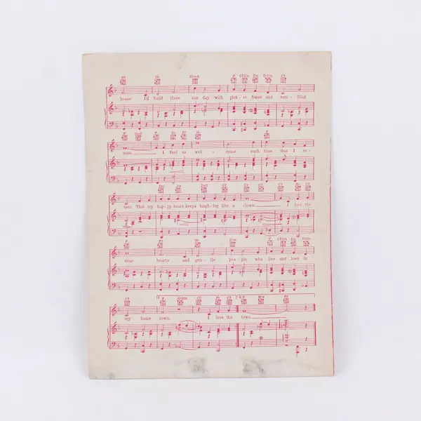 Dear Hearts And Gentle People Sheet Music Edwin H. Morris & Co. Portrait Cover
