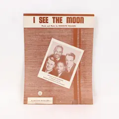 I See the Moon Sheet Music The Mariners Meredith Willson Plymouth Music