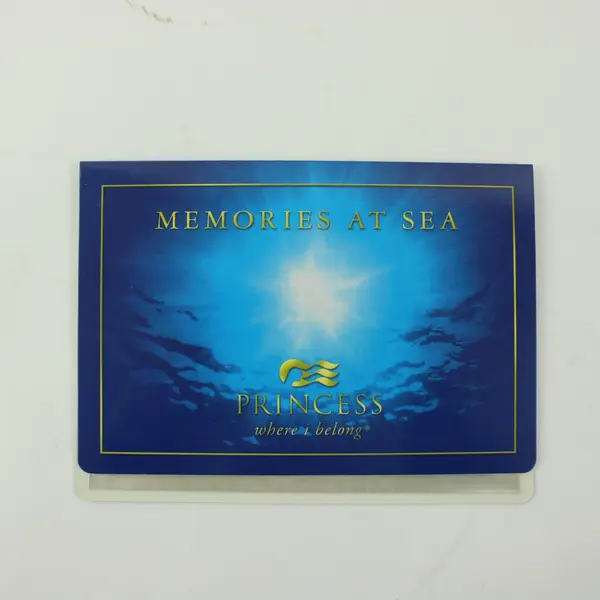 Princess Cruises Memories at Sea Small Photo Album 12 Double-Sided Sheets 