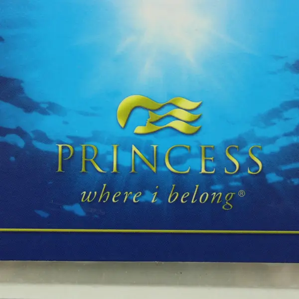 Princess Cruises Memories at Sea Small Photo Album 12 Double-Sided Sheets 