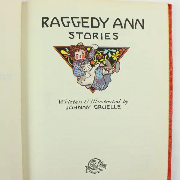 Raggedy Ann Stories by Johnny Gruelle Hardcover Vintage Book