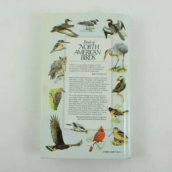 Vintage Reader's Digest Book of North American Birds 1990 Hardcover Reference