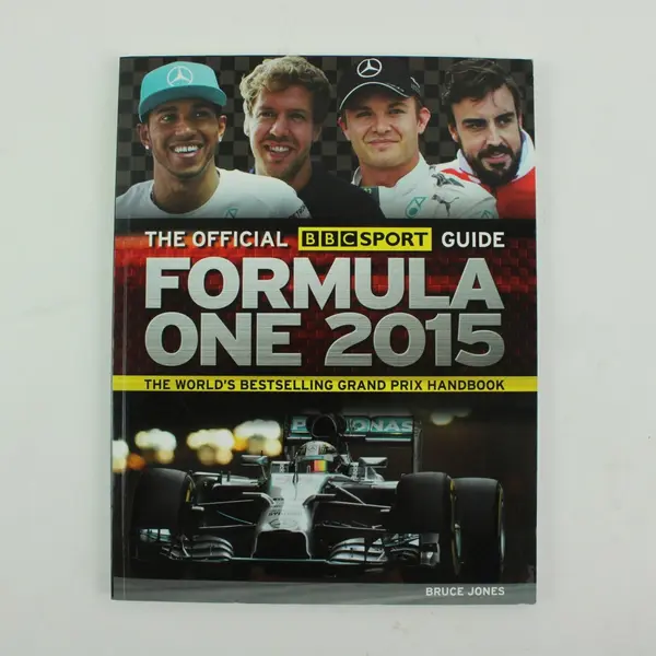 Official BBC Sport Formula One 2015 Guide Bruce Jones Grand Prix Handbook