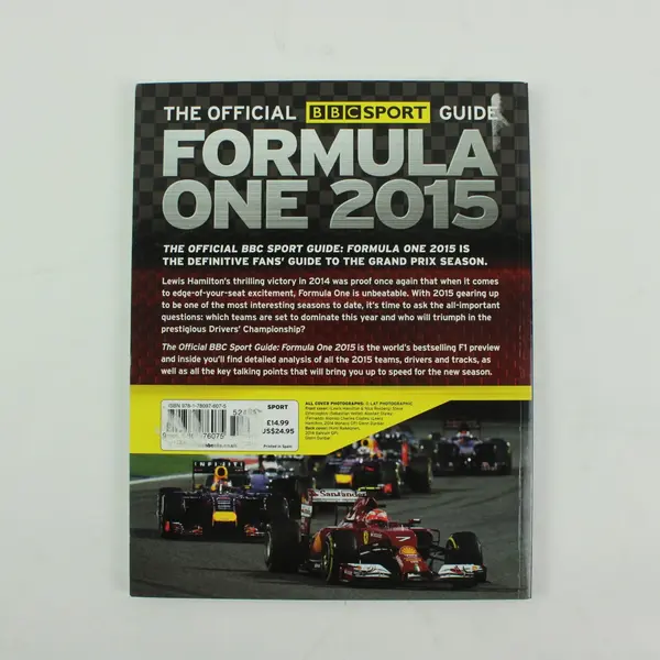 Official BBC Sport Formula One 2015 Guide Bruce Jones Grand Prix Handbook