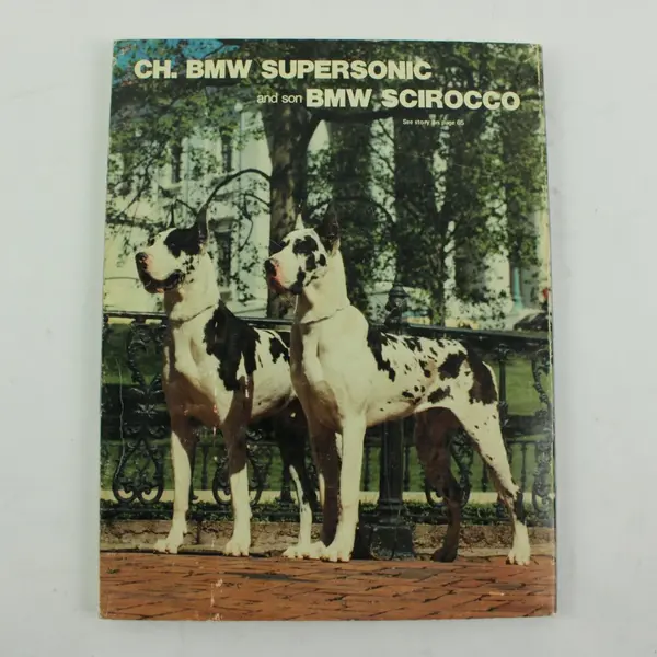 The Great Dane Reporter Magazine September-October 1981 Dog Breed