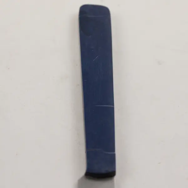 Disney Silver DIY2 Pat Mickey Engraved Blue Plastic Back 8.5" Dinner Knife HTF