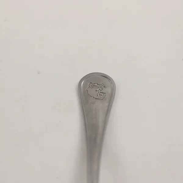 Disney Silver Unknown Pattern 18/8 SS Teaspoon Engraved Eeyore Character 6.5"