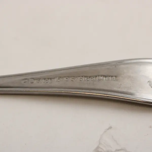 Disney Silver Unknown Pattern 18/8 SS Teaspoon Engraved Eeyore Character 6.5"