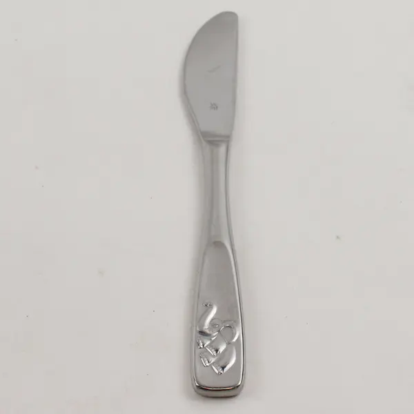 WMF Flatware Unknown Rare Pattern Butter/Youth Knife Raised Elephant 7" Long