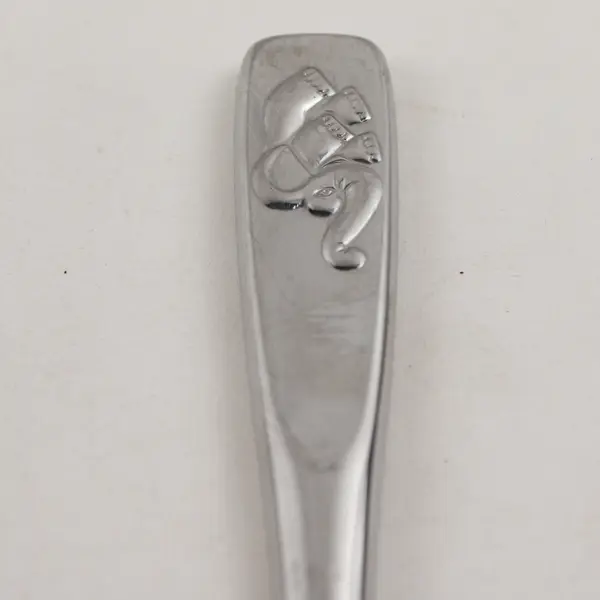 WMF Flatware Unknown Rare Pattern Butter/Youth Knife Raised Elephant 7" Long