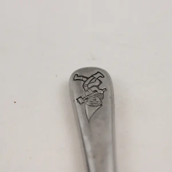 WMF Youth Stainless Steel Knife W/Engraved Dwarf on Handle 7.25" Good