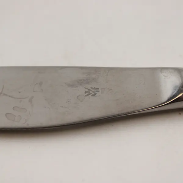 WMF Youth Stainless Steel Knife W/Engraved Dwarf on Handle 7.25" Good