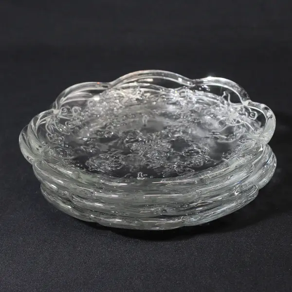Set of 4 Vintage Anchor Hocking Savannah 6" Bread Plates