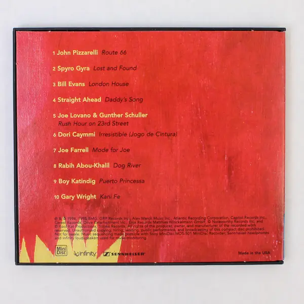 Jazziz On Disc Exclusive CD 10 Tracks by Various Artists May 1995