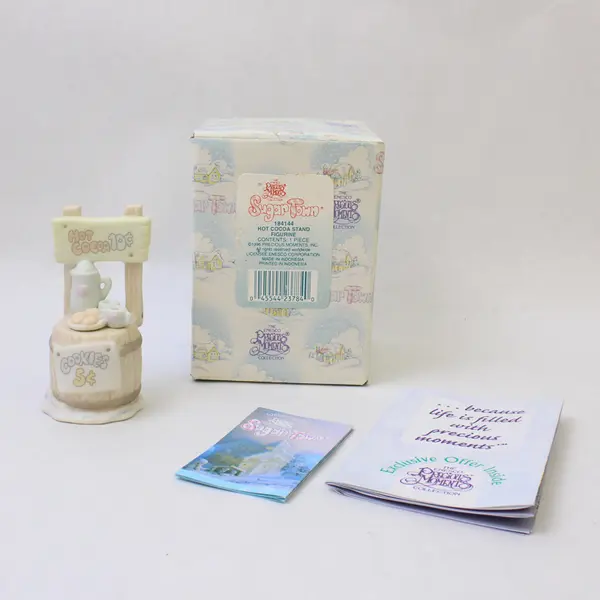 Precious Moments Sugar Town Hot Cocoa Stand Enesco 184144 New